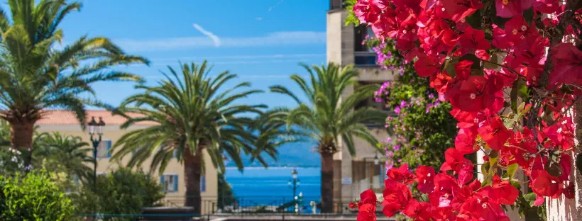 Prise de vue d'Ajaccio