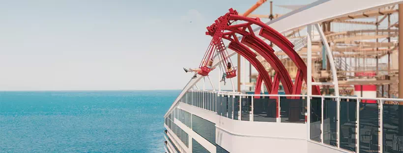 Nouvelle attraction cliffhanger à bord du MSC World America