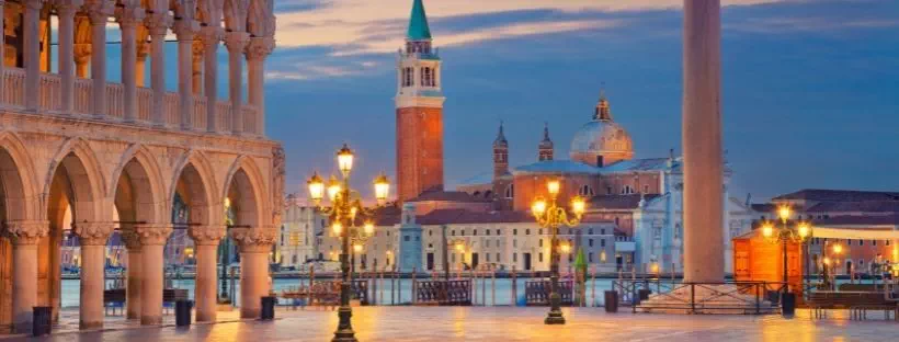 escale à Venise lors d'une croisière en Méditerranée