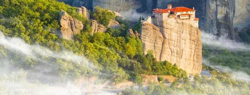 Monastère des Météores en Grèce