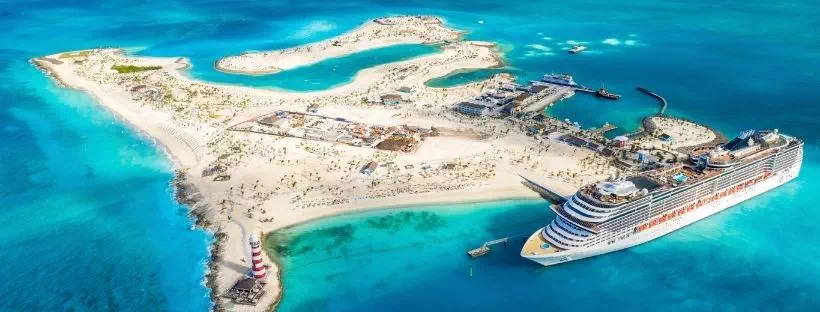 Le navire MSC Divina dans Ocean Cay