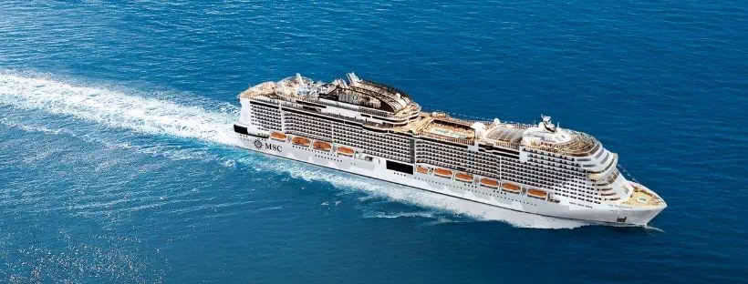 Le MSC Meraviglia de la compagnie MSC Croisières 