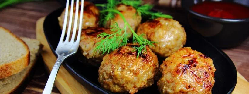 Boulettes de viande cuisinées