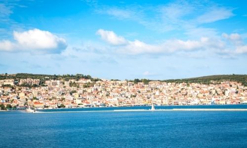 paysage d'Argostoli en Grèce